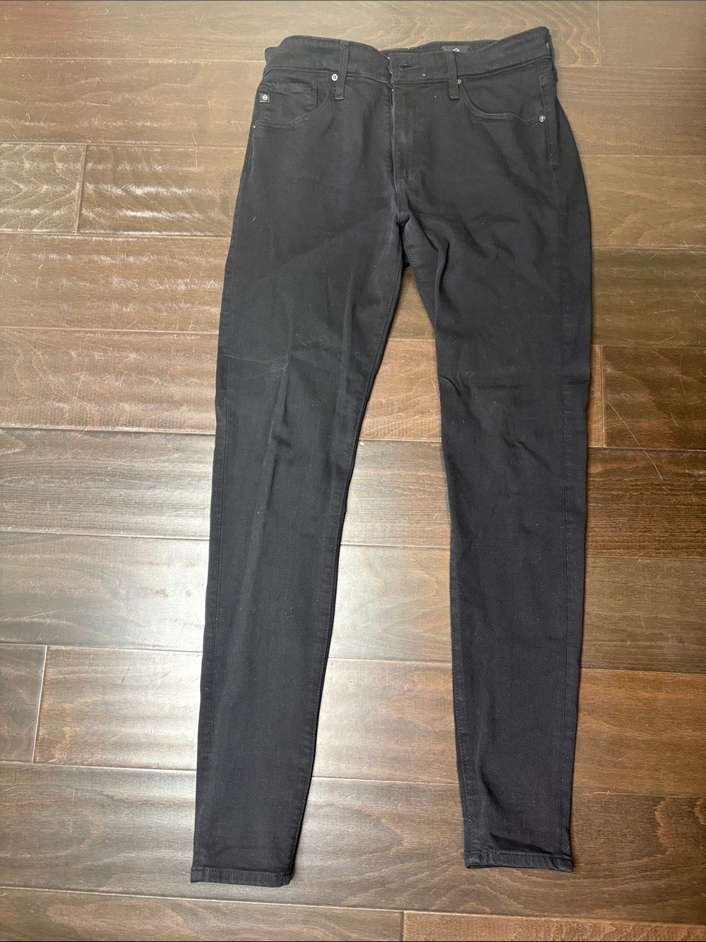 AG Adriano Goldschmied Black Skinny Jeans